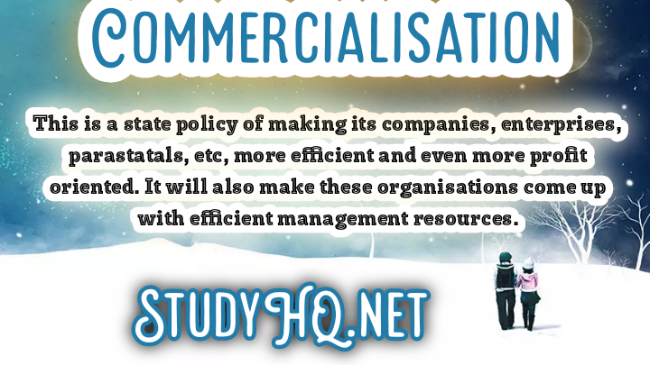 Commercialisation | Definition, Merits & Demerits Commercialisation | Definition