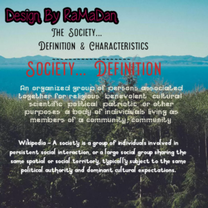 society definition essay