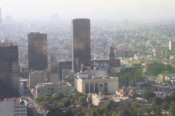 smog in Mexico City as an example of air pollution